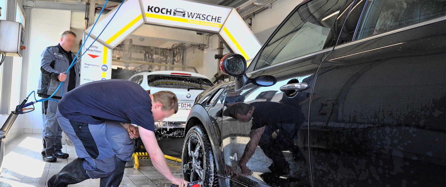 Textil-Autowäsche in Hünfeld – Kochwäsche